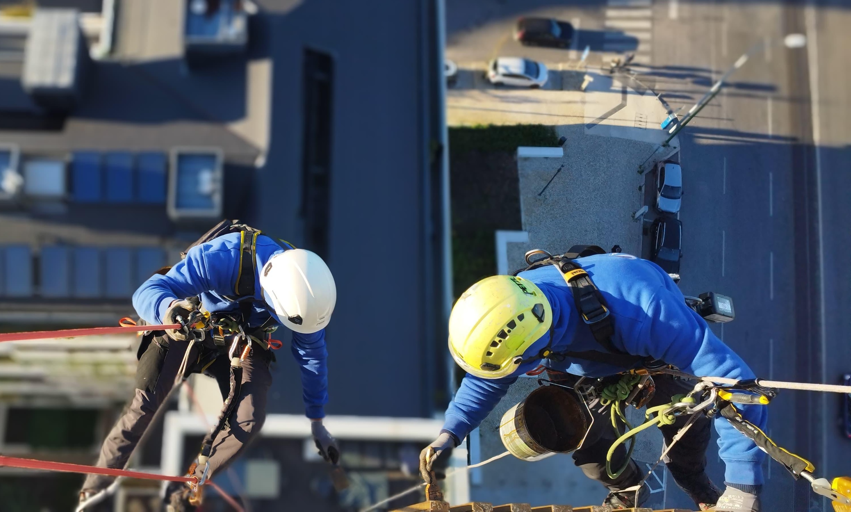 image of someone working
